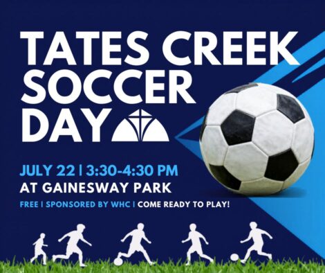 TatesCreekSoccerDay Tates Creek Soccer Day July 22nd