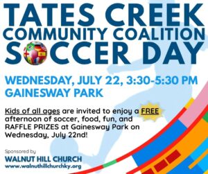 Tates Creek Soccer Day Lexington, KY