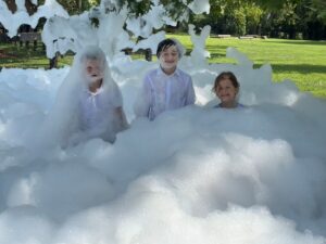 Foam Party in Summer